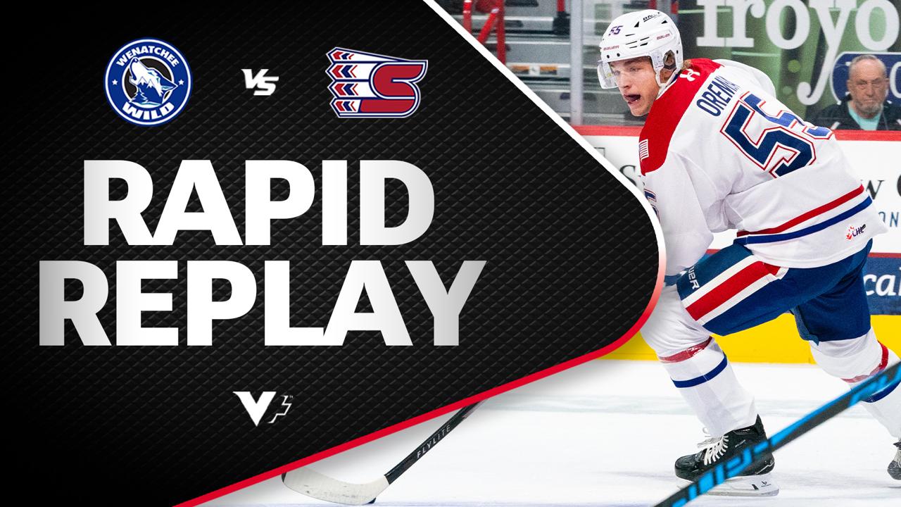 Victory+ - Rapid Replay: Wenatchee at Spokane 2/14