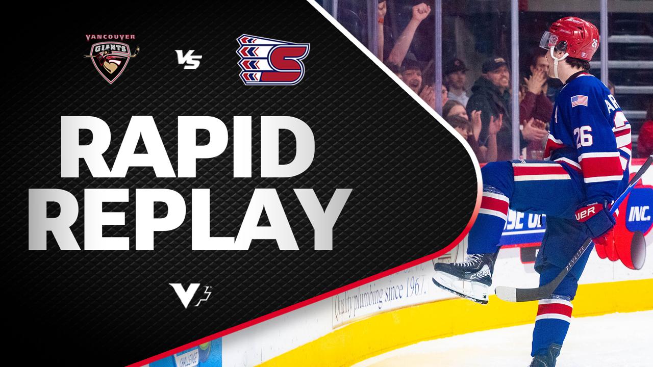 Victory+ - Rapid Replay: Vancouver at Spokane 2/20