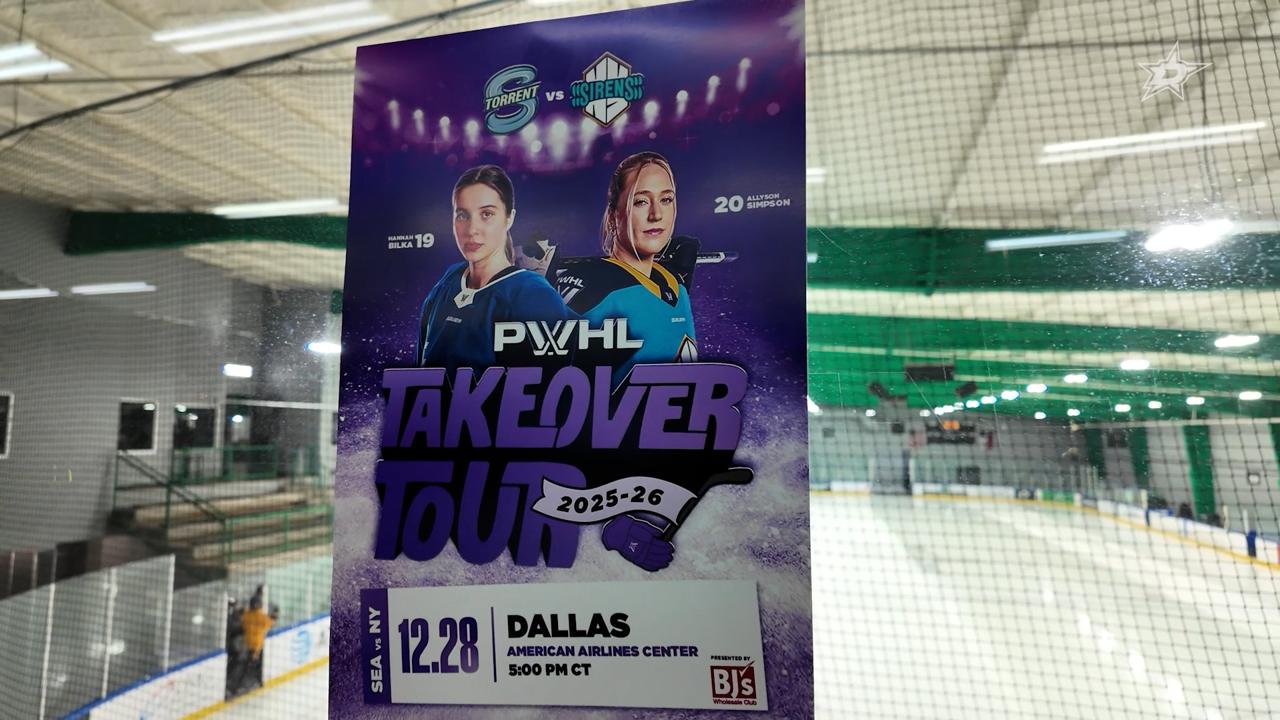 Victory+ - Stars and PWHL Host Girls Hockey Clinic