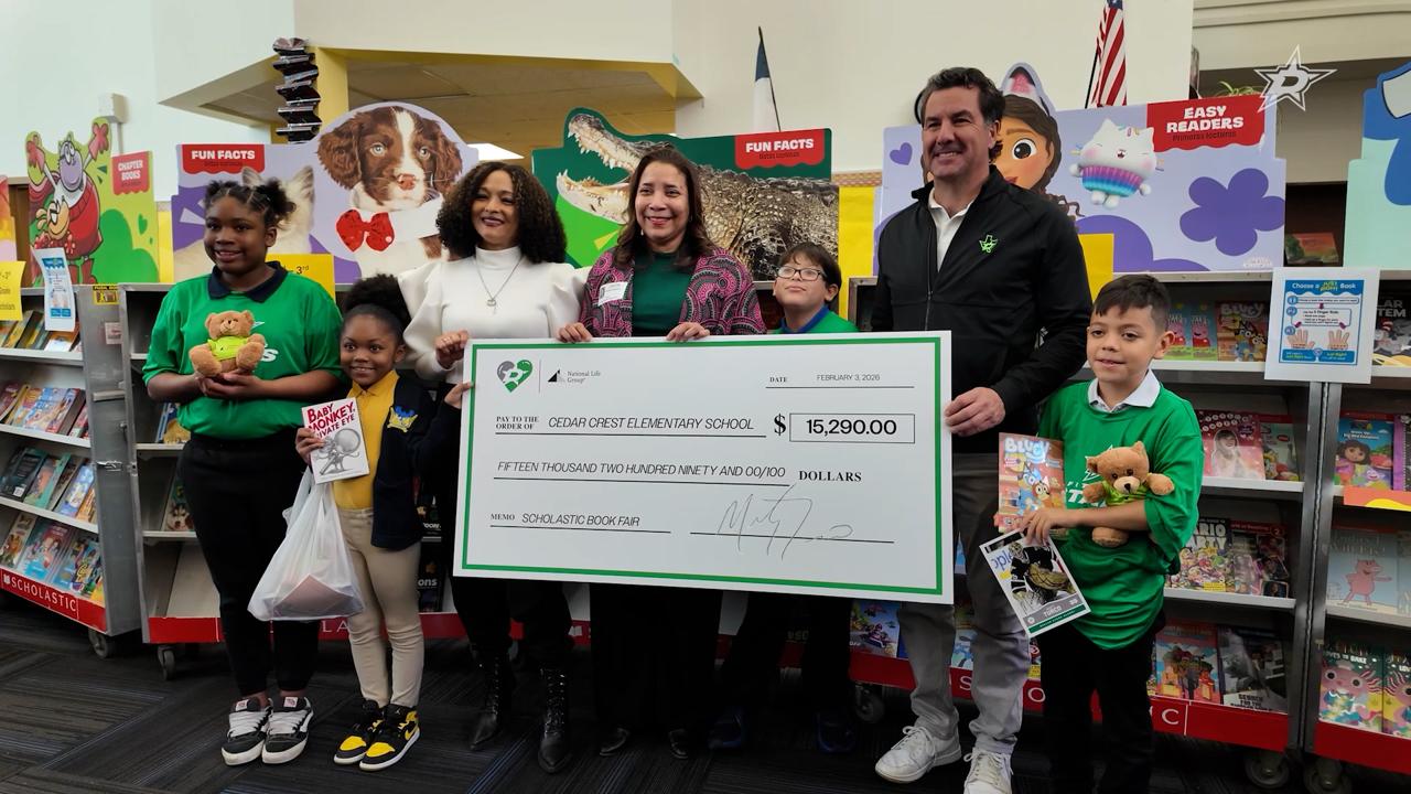 Victory+ - Scholastic Book Fair With Dallas Stars Foundation