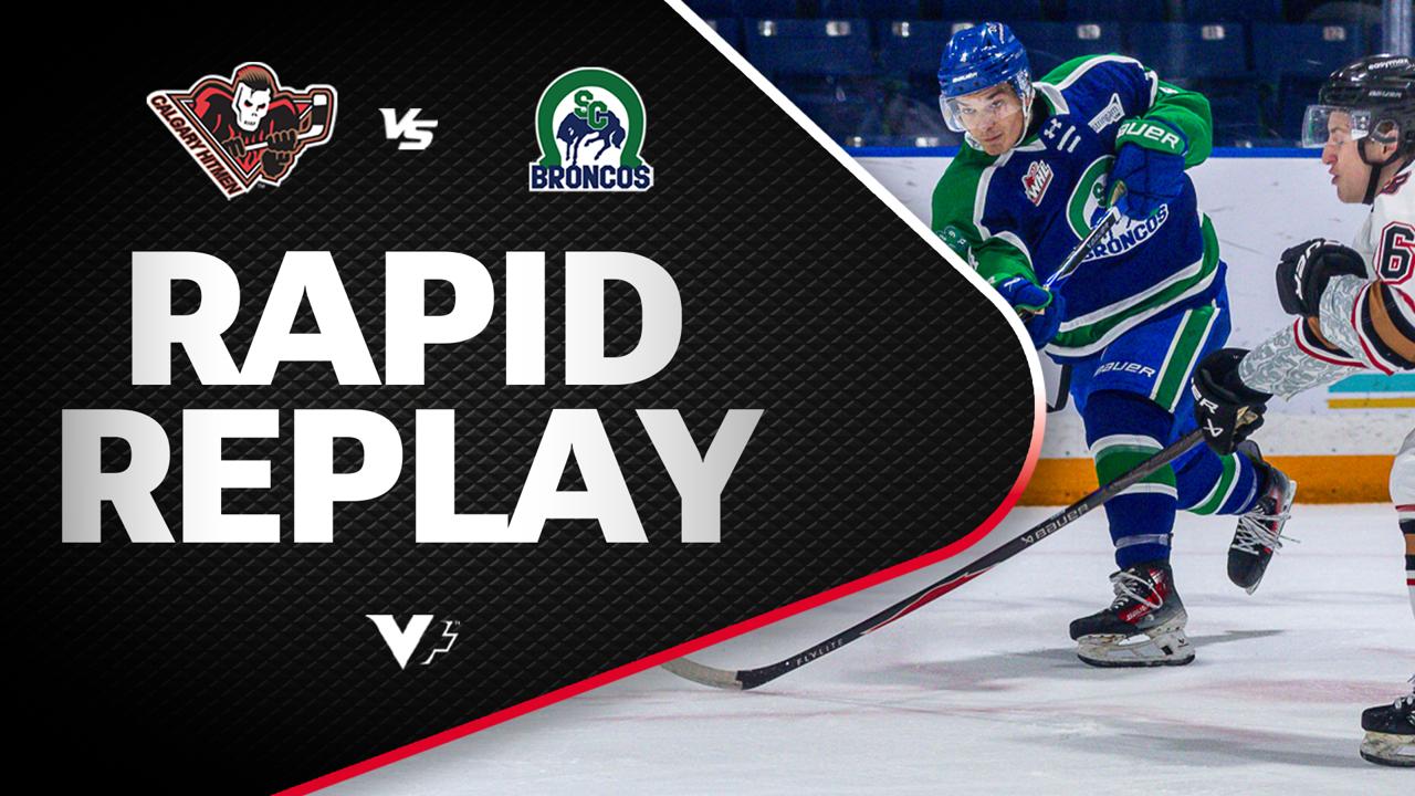 Victory+ - Rapid Replay: Calgary at Swift Current 11/07