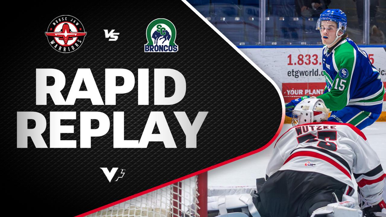 Victory+ - Rapid Replay Moose Jaw at Swift Current 02/04