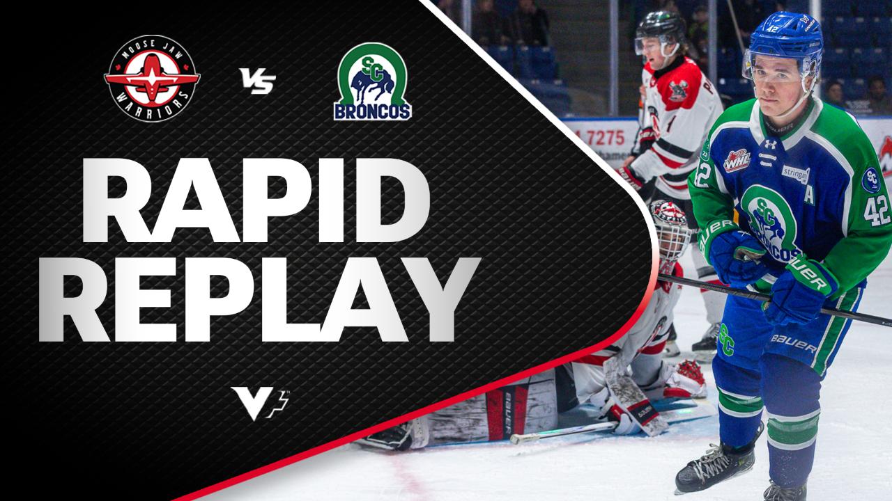 Victory+ - Rapid Replay Moose Jaw at Swift Current 03/11