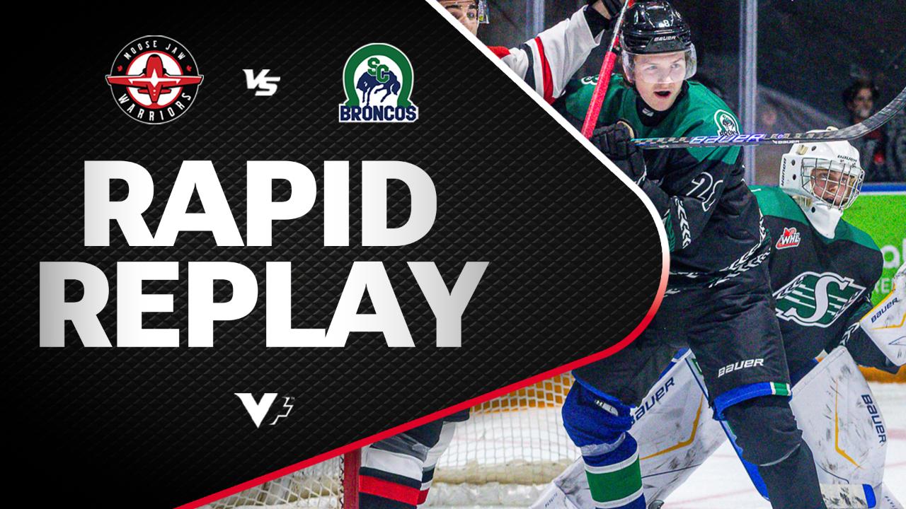 Victory+ - Rapid Replay Moose Jaw at Swift Current 03/20