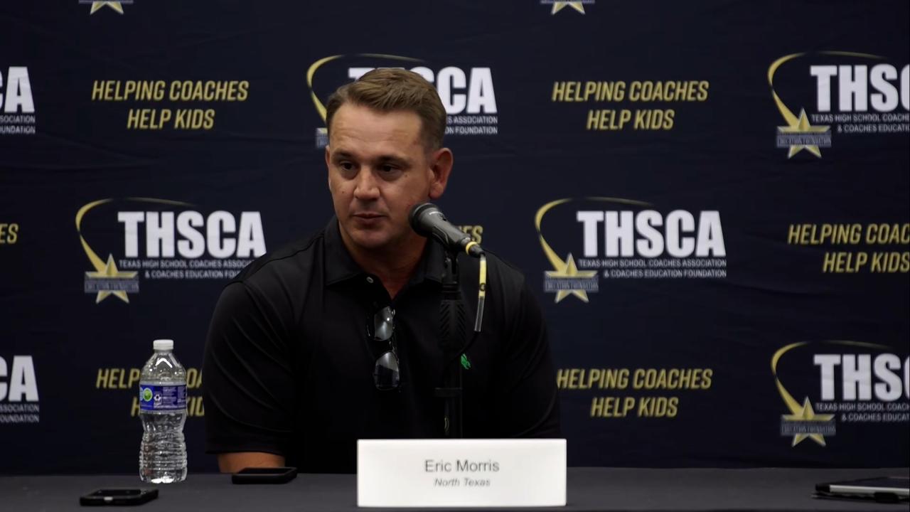 Victory+ - North Texas Head Coach Eric Morris Presser