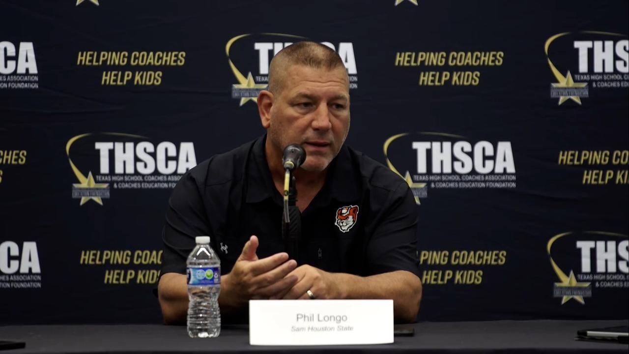Victory+ - Sam Houston State Head Coach Phil Longo Presser