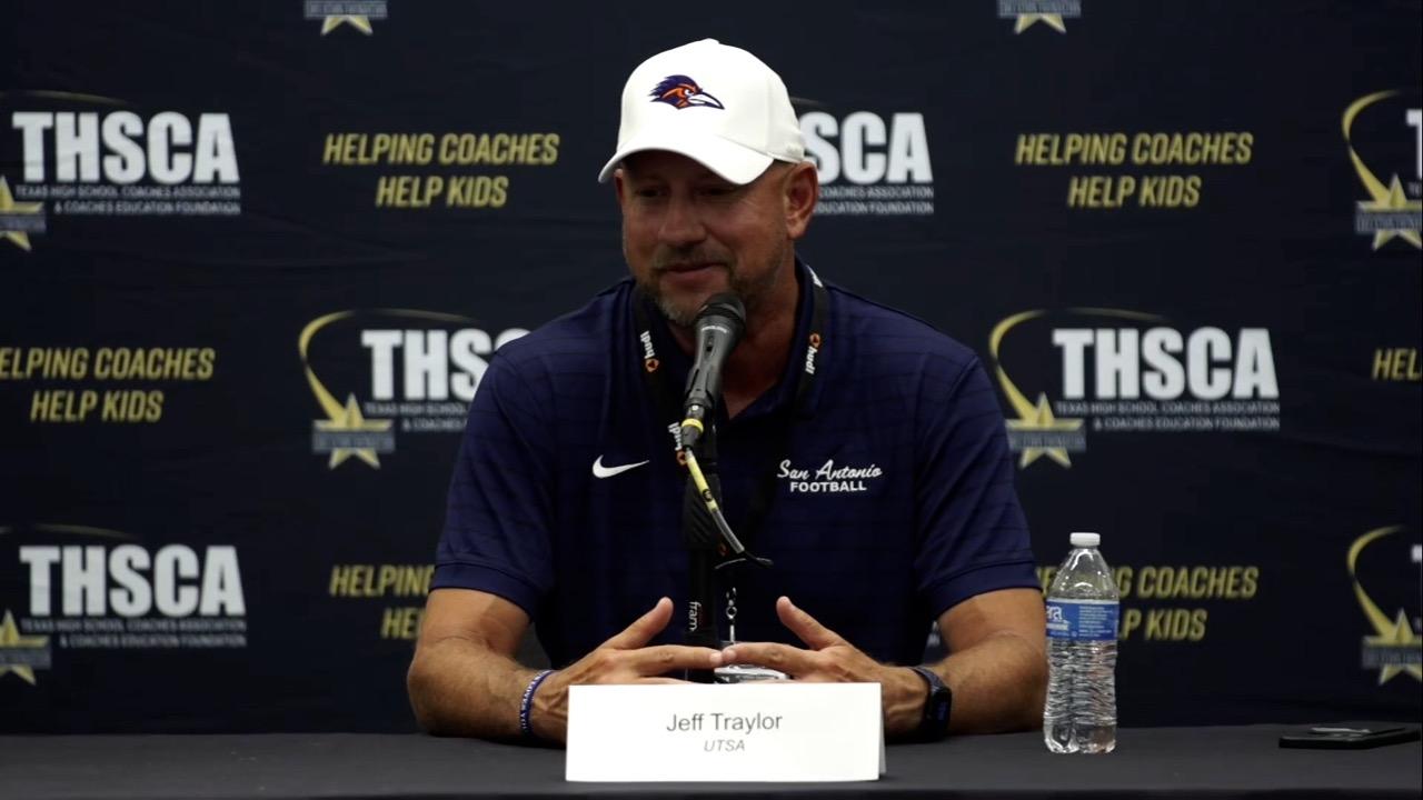 Victory+ - UTSA Head Coach Jeff Traylor Presser