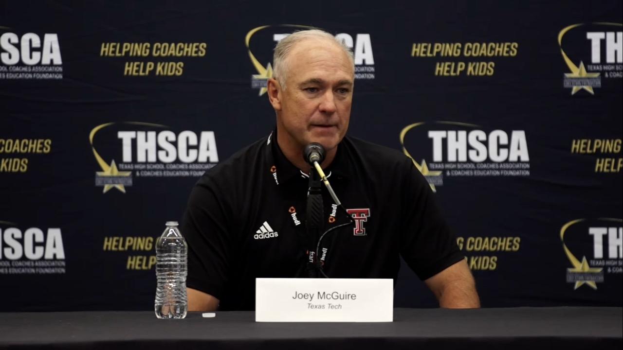 Victory+ - Texas Tech Head Coach Joey McGuire Presser