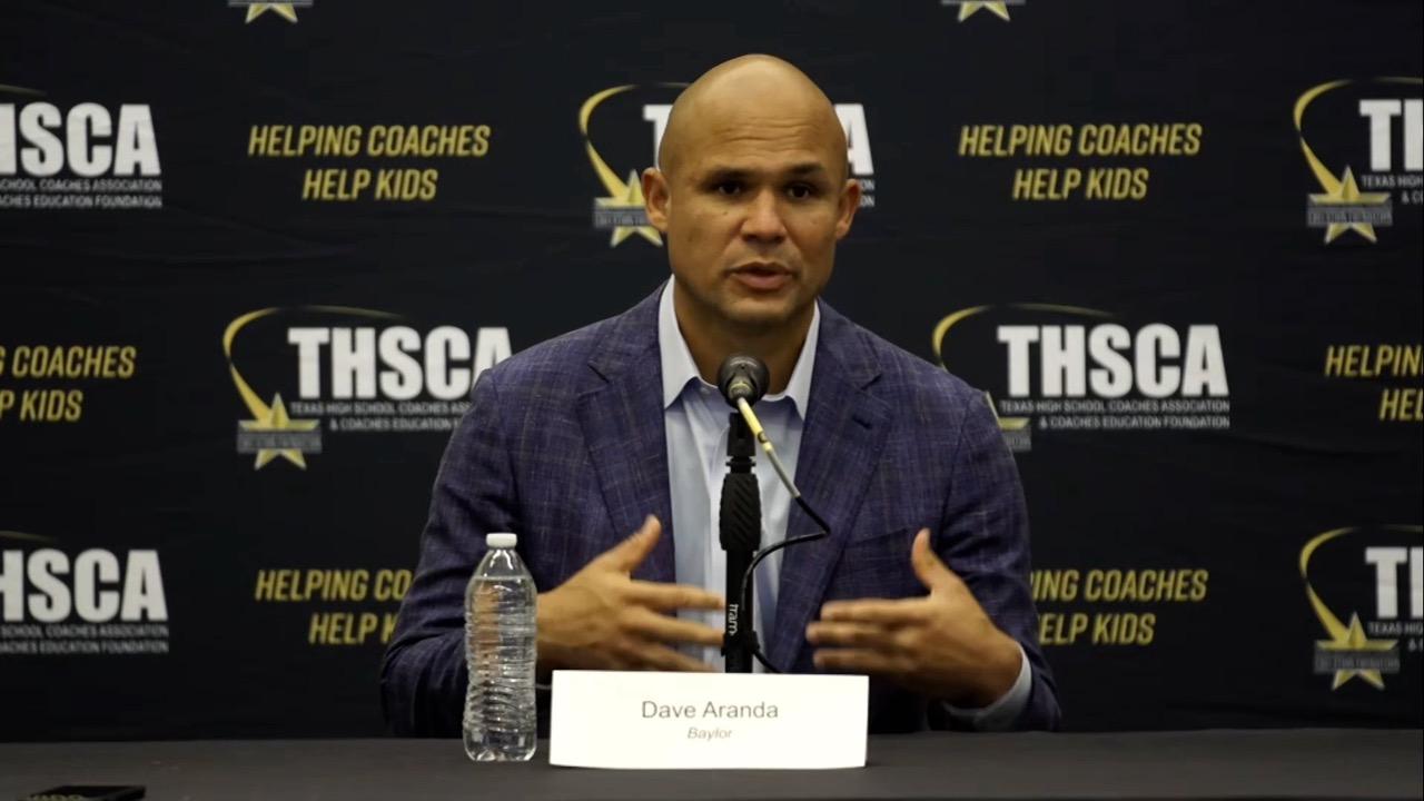 Victory+ - Baylor Head Coach Dave Aranda Presser