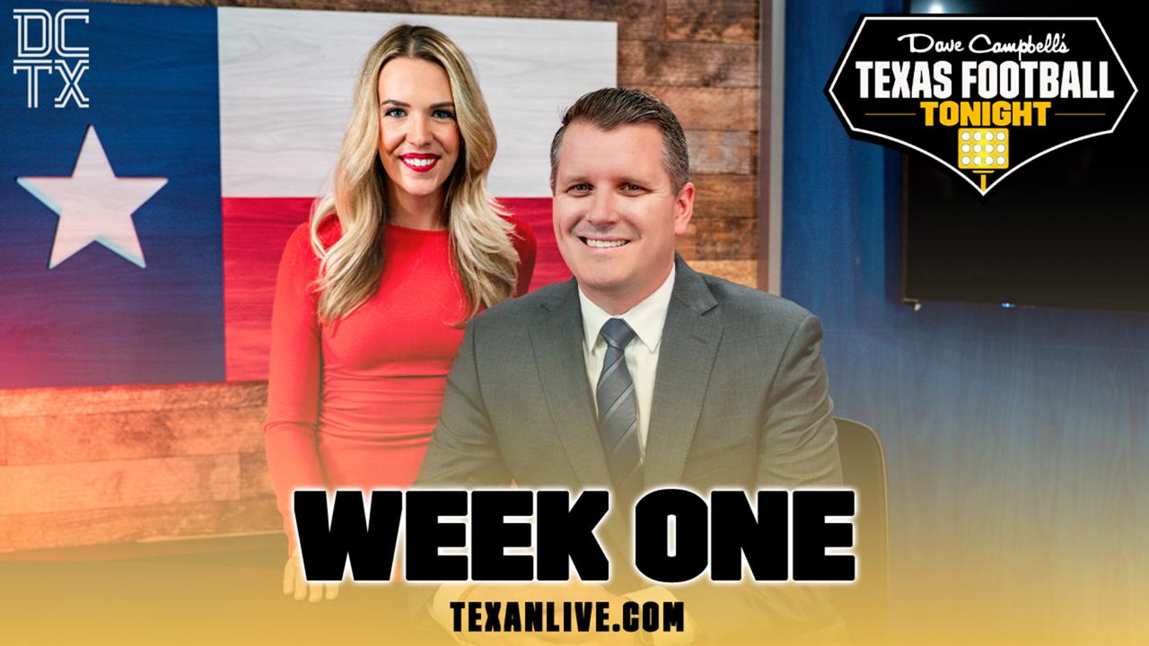 Victory+ - 08/29 Texas Football Tonight - Week 1 