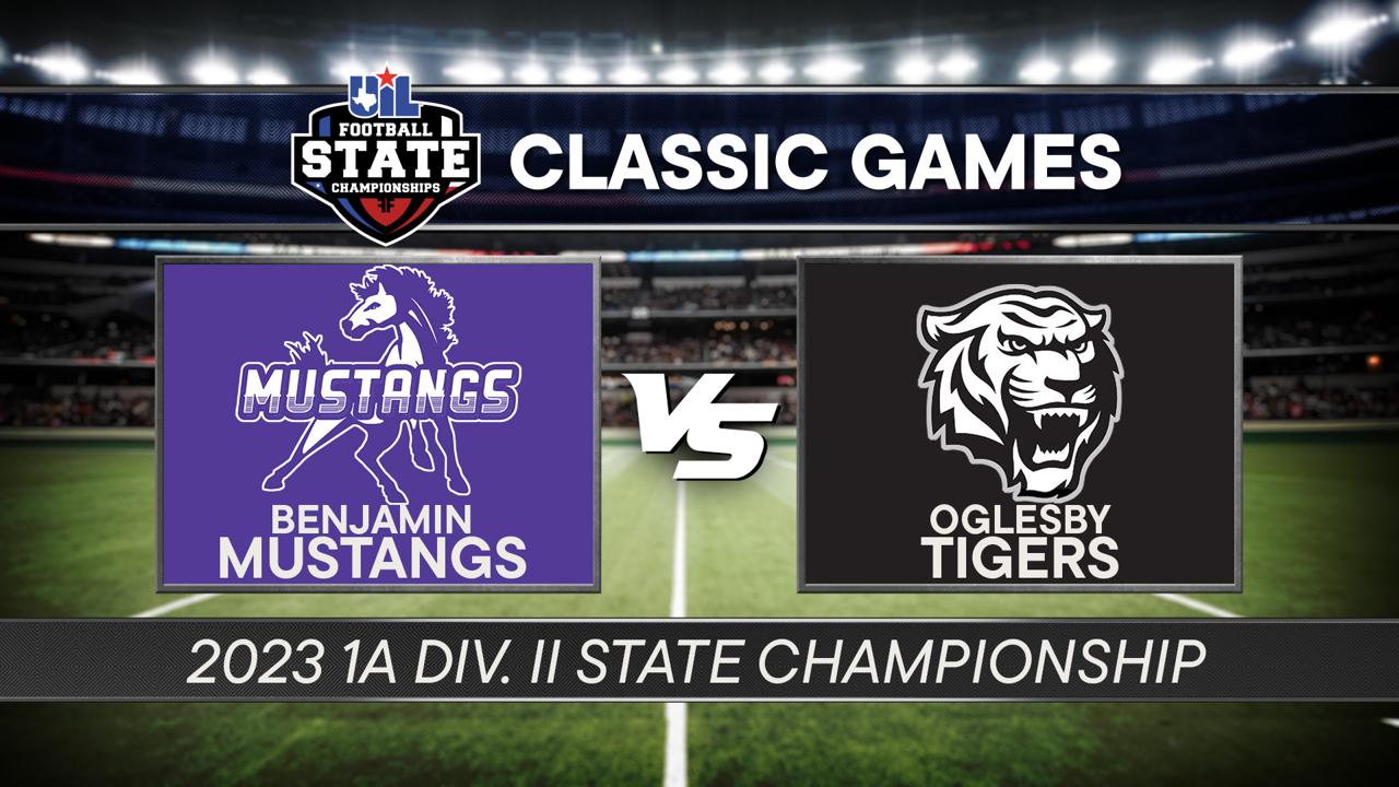 Victory+ - 2023 1A D2 Benjamin vs Oglesby