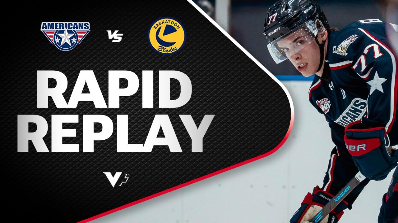 Victory+ - Rapid Replay: Saskatoon at Tri-City 10/28