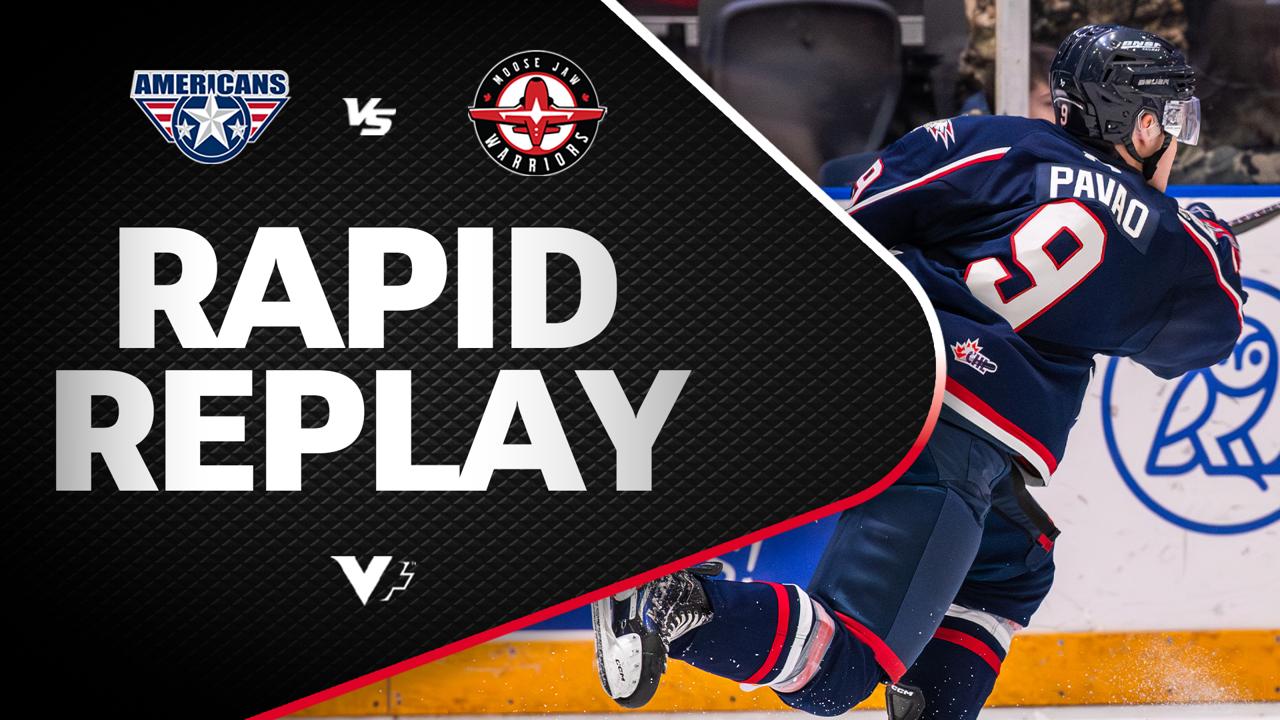Victory+ - Rapid Replay: Moose Jaw at Tri-City 01/10