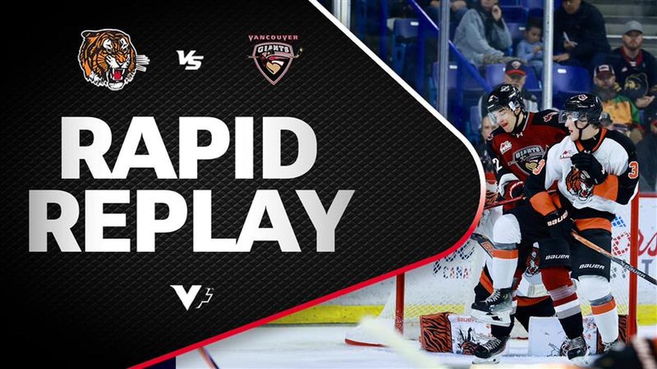 Victory+ - Rapid Replay: Medicine Hat at Vancouver 10/19