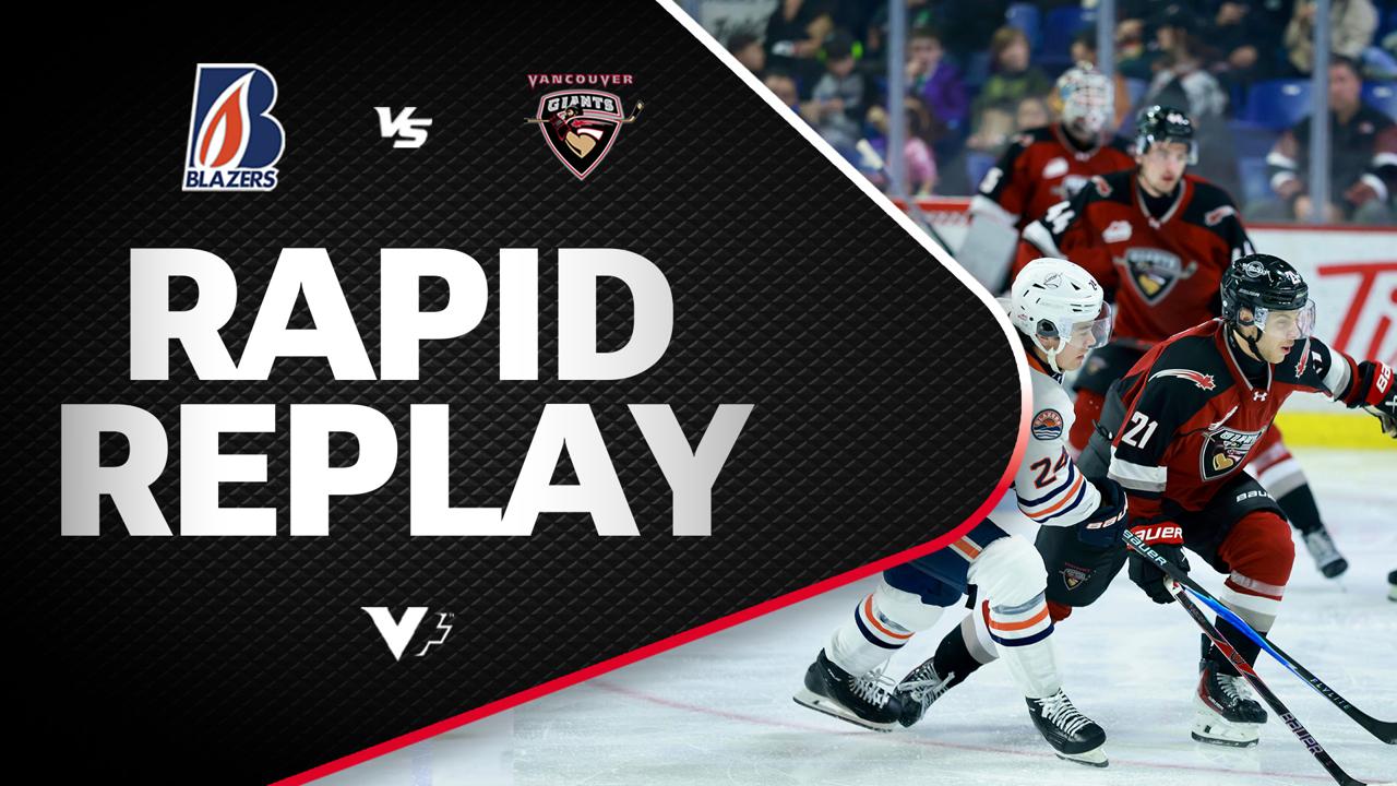 Victory+ - Rapid Replay: Kamloops at Vancouver 10/26