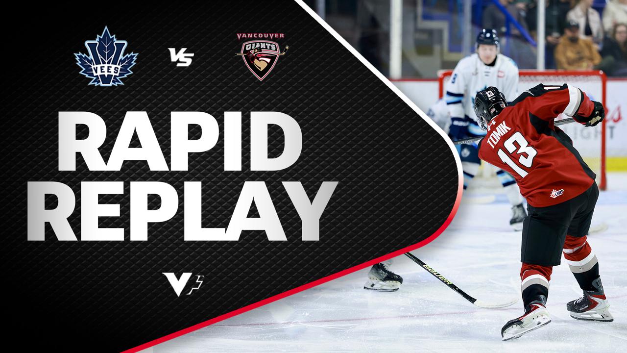 Victory+ - Rapid Replay: Penticton at Vancouver 01/16