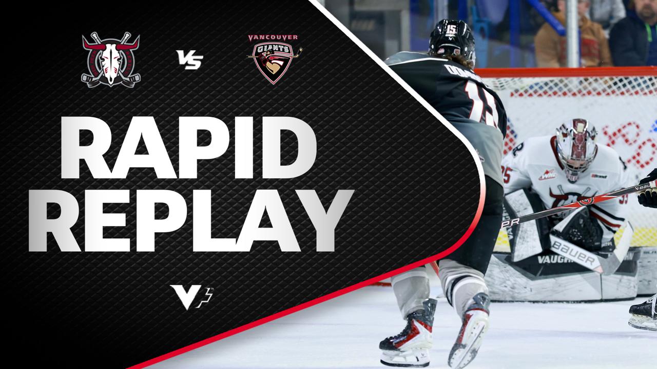 Victory+ - Rapid Replay: Red Deer at Vancouver 02/01
