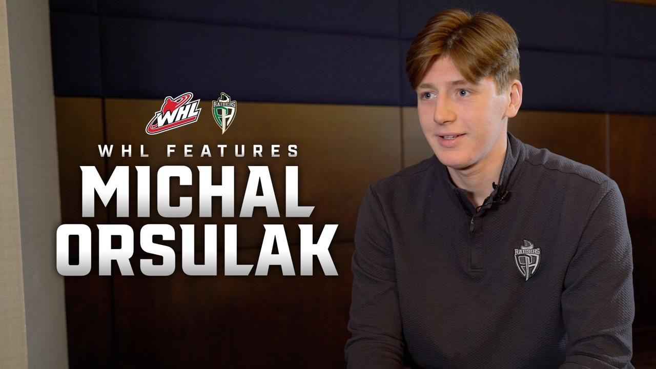 Victory+ - WHL Goaltender of the Year finalist Michal Orsulak
