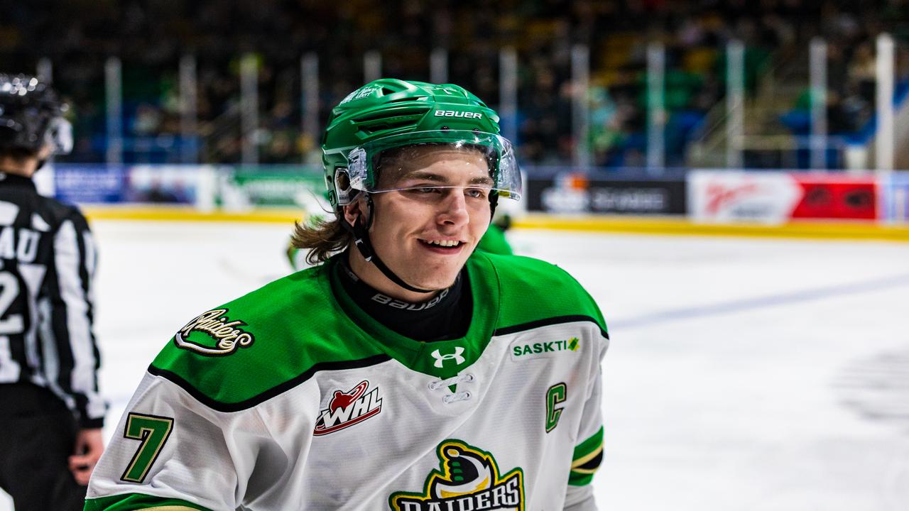 Victory+ - Justice Christensen builds formidable reputation in WHL