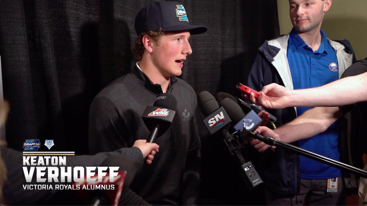 Victory+ - Keaton Verhoeff Draft Day Media Interview