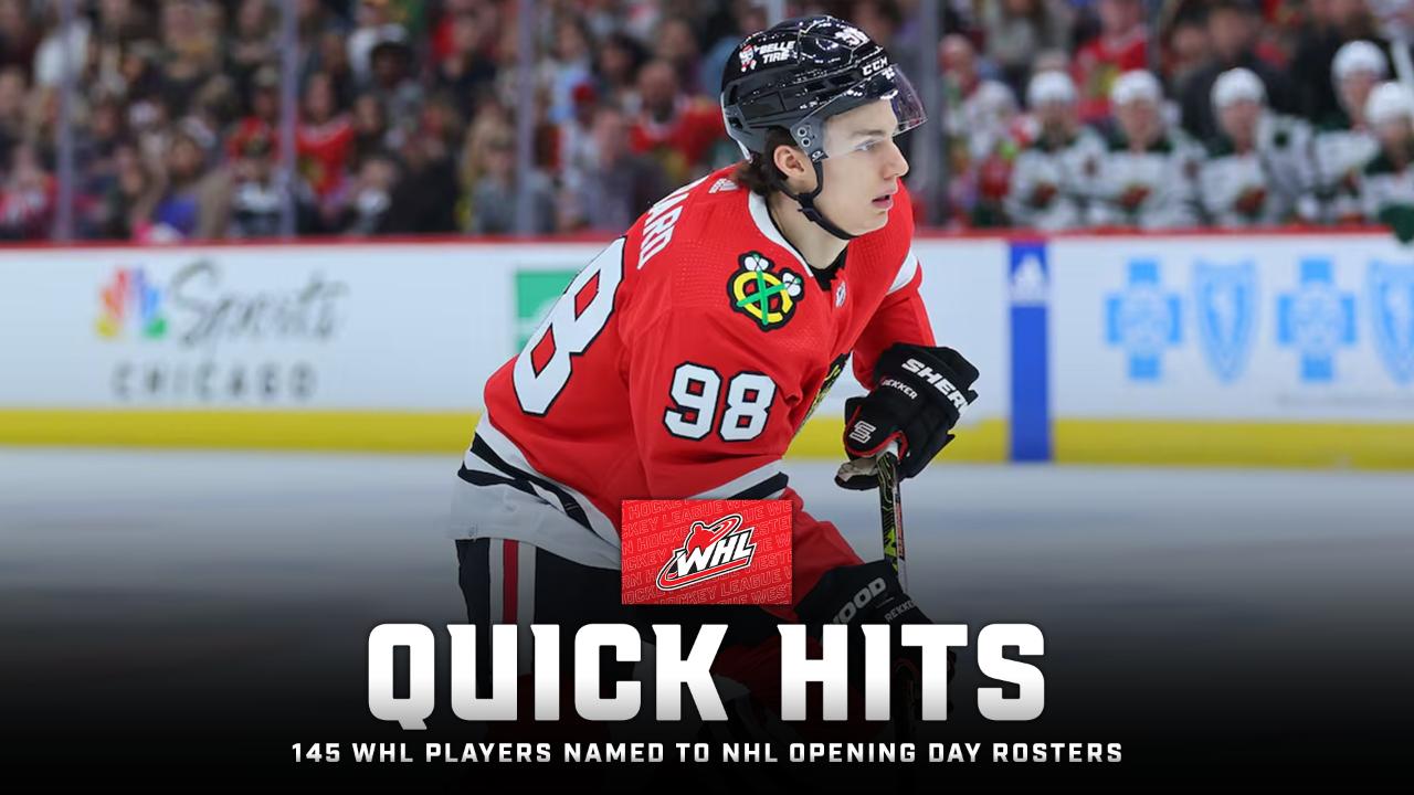 Victory+ - 145 WHL players named to NHL Opening Night rosters