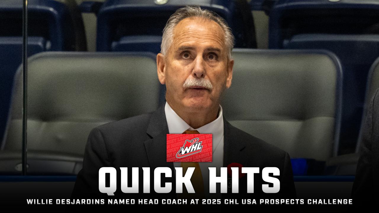 Victory+ - Willie Desjardins named Team CHL's head coach