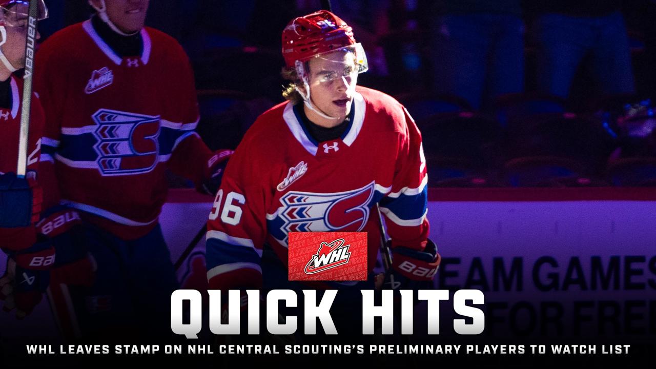 Victory+ - NHL Central Scouting releases it's Preliminary Players to Watch list