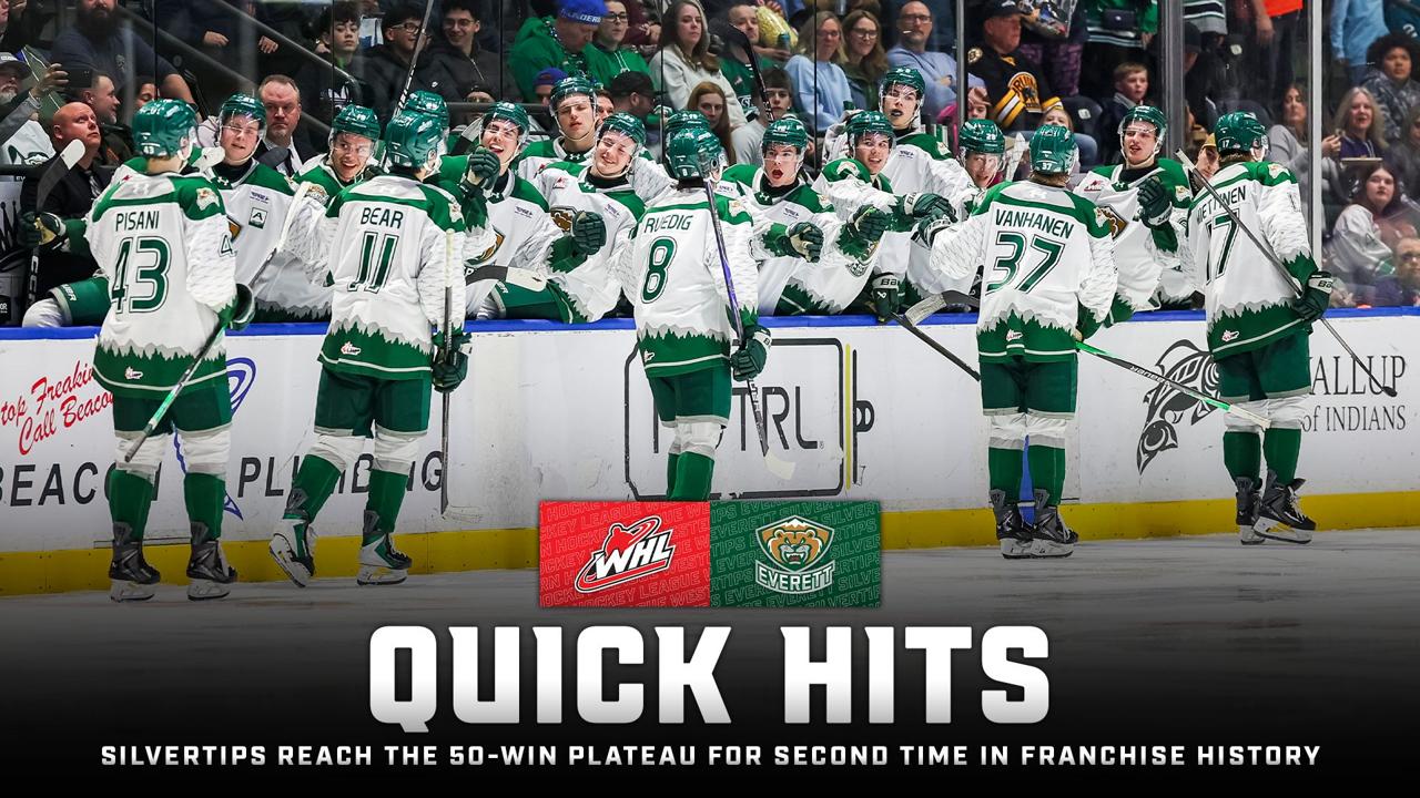 Victory+ - Silvertips Reach the 50-Win Plateau for Second Time in Franchise History