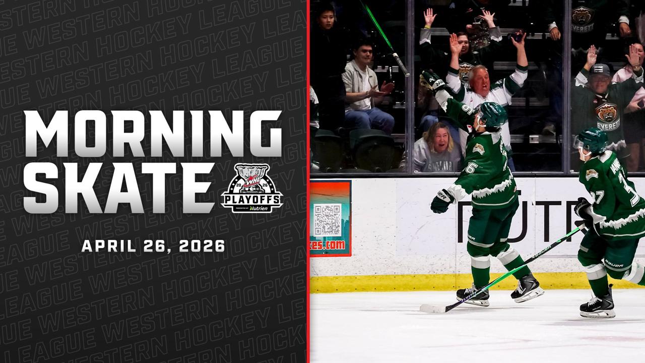 Victory+ - WHL Morning Skate - April 26