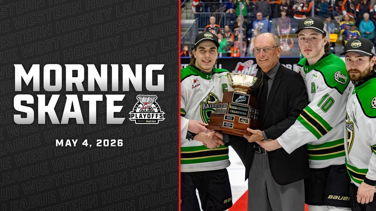 Victory+ - WHL Morning Skate - May 4
