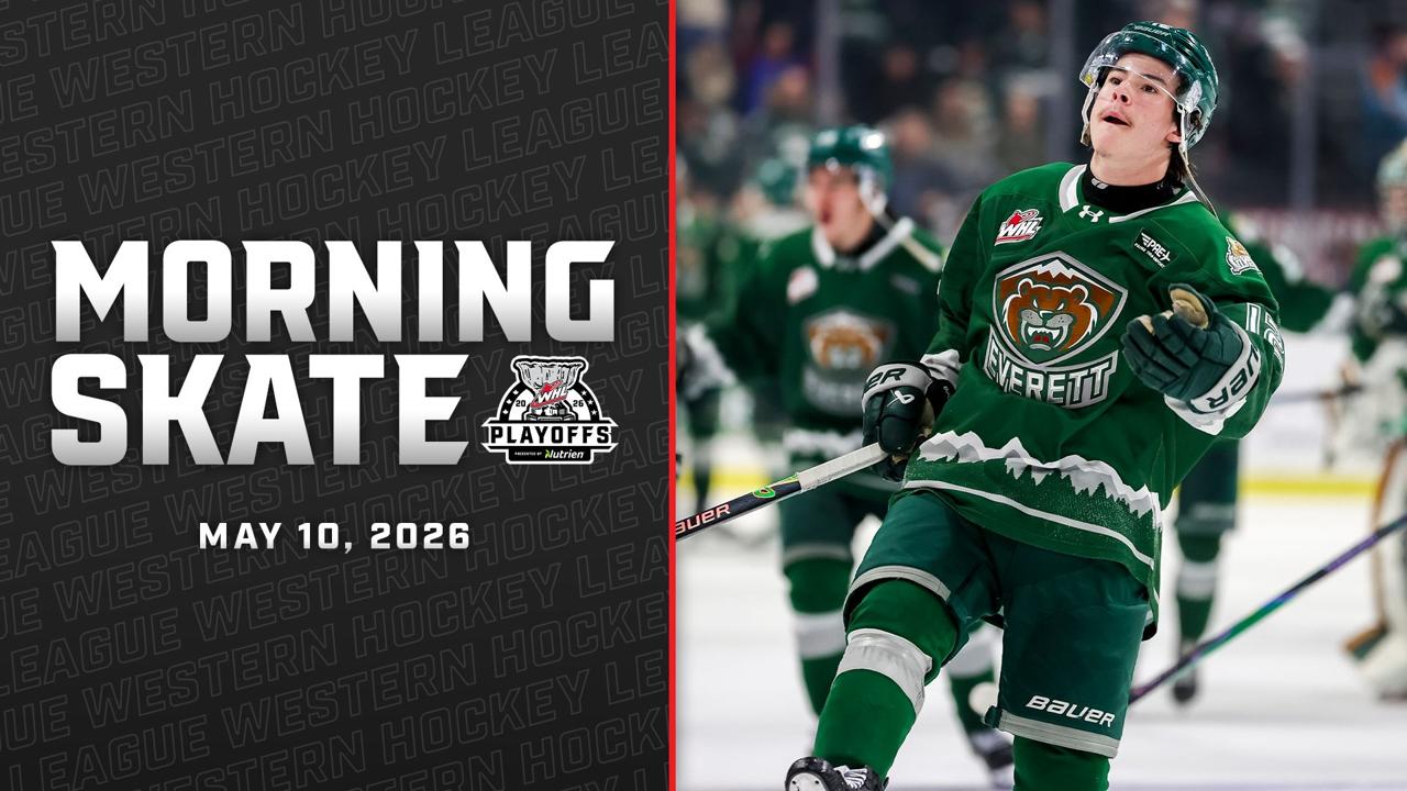 Victory+ - WHL Morning Skate - May 10