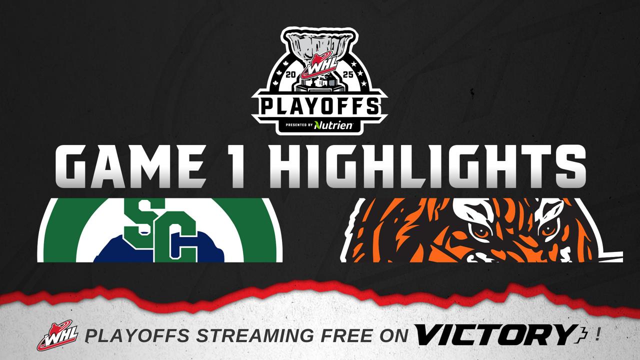 Victory+ - Swift Current Broncos at Medicine Hat Tigers – Game 1 || 2025 WHL Playoffs Highlights