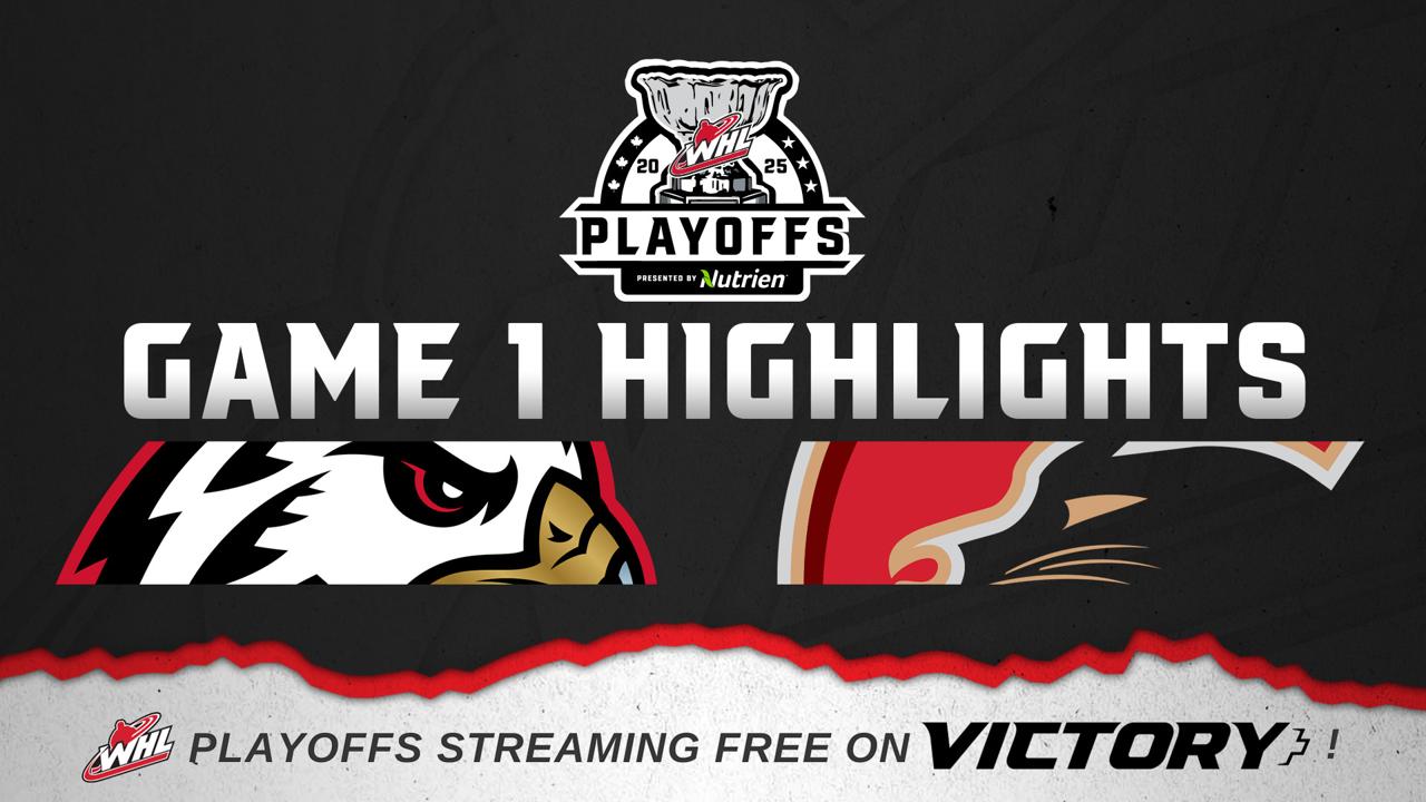 Victory+ - Portland Winterhawks at Prince George Cougars – Game 1 || 2025 WHL Playoffs Highlights