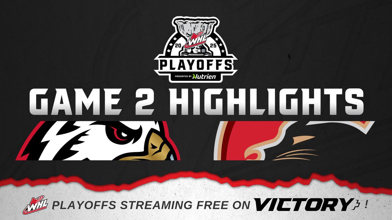 Victory+ - Portland Winterhawks at Prince George Cougars – Game 2 || 2025 WHL Playoffs Highlights