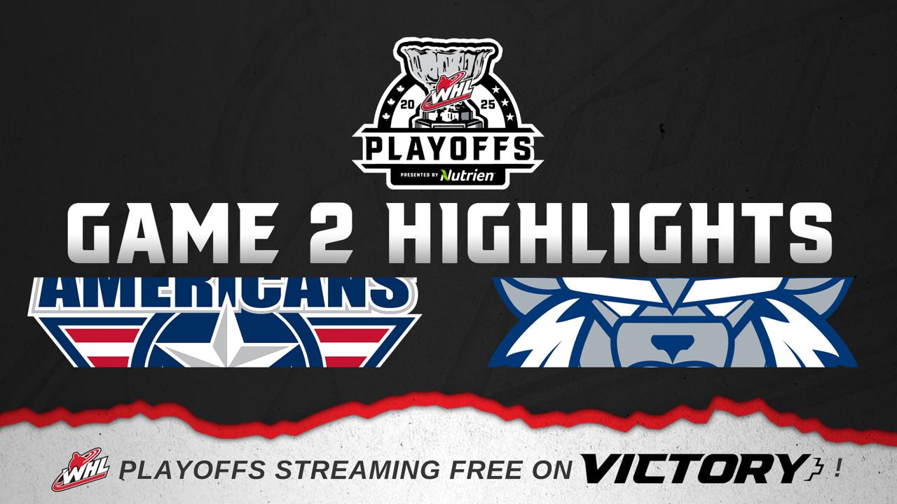 Victory+ - Tri-City Americans at Victoria Royals – Game 2 || 2025 WHL Playoffs Highlights