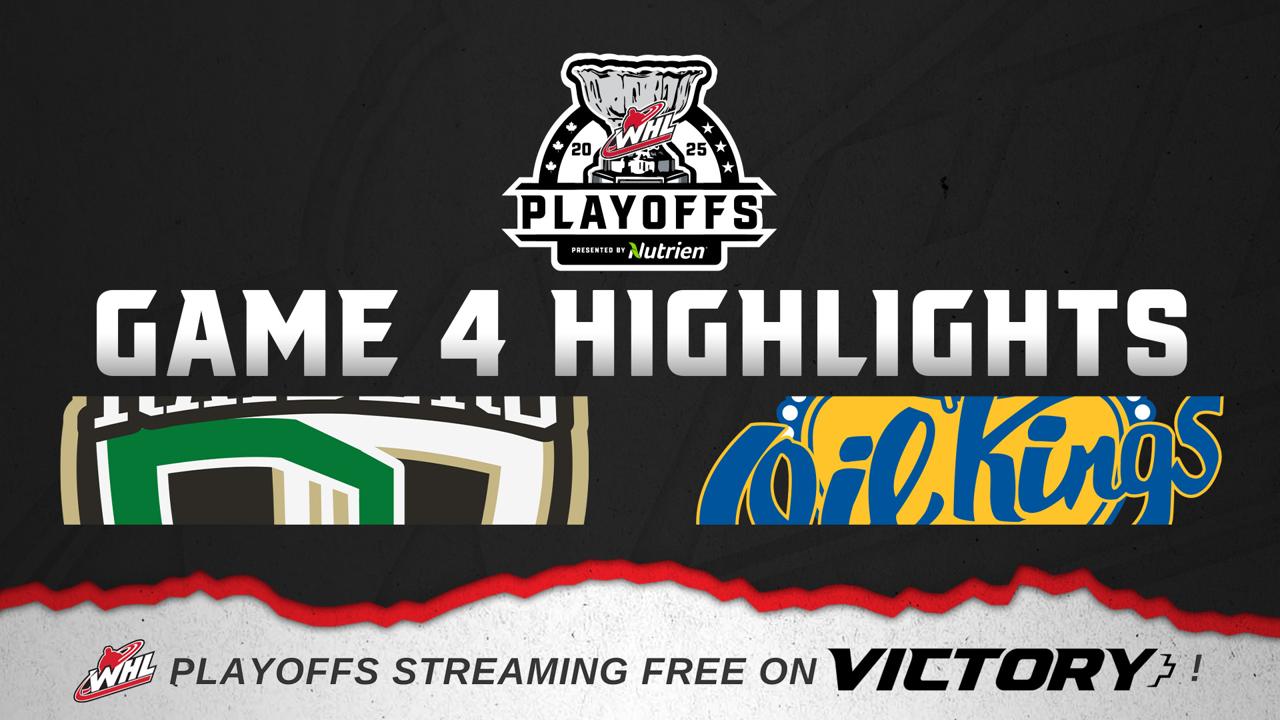 Victory+ - Prince Albert Raiders at Edmonton Oil Kings – Game 4 || 2025 WHL Playoffs Highlights