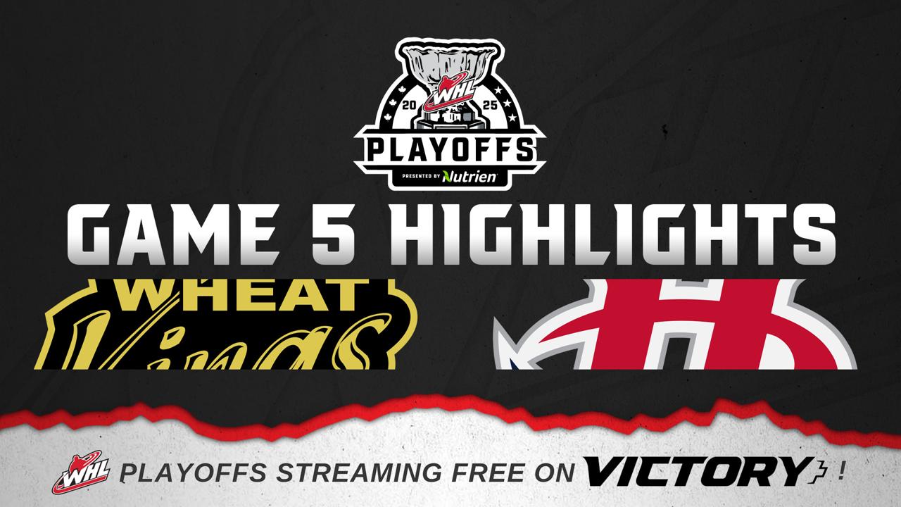 Victory+ - Brandon Wheat Kings at Lethbridge Hurricanes – Game 5 || 2025 WHL Playoffs Highlights