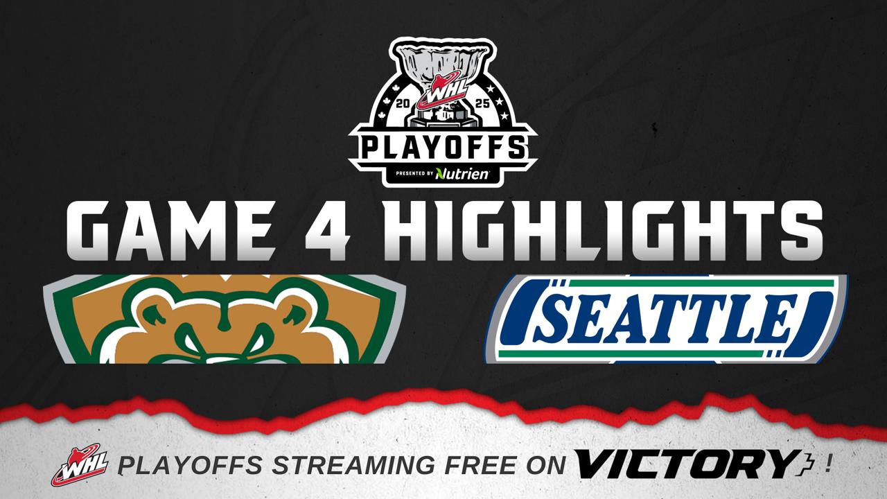 Victory+ - Everett Silvertips at Seattle Thunderbirds – Game 4 || 2025 WHL Playoffs Highlights