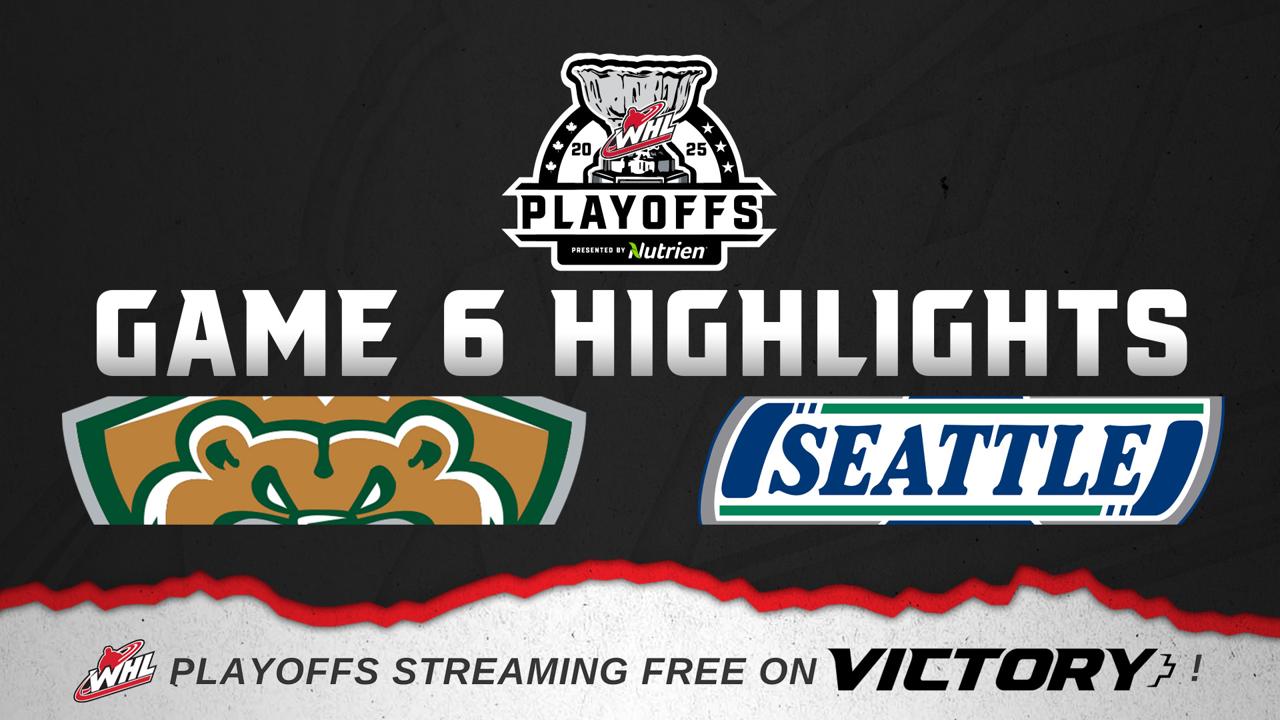 Victory+ - Everett Silvertips at Seattle Thunderbirds – Game 6 || 2025 WHL Playoffs Highlights
