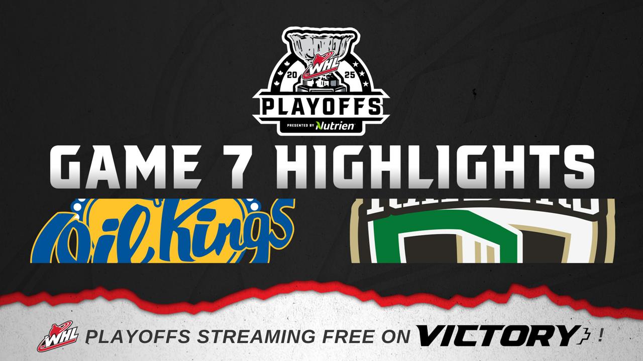 Victory+ - Edmonton Oil Kings at Prince Albert Raiders – Game 7 || 2025 WHL Playoffs Highlights