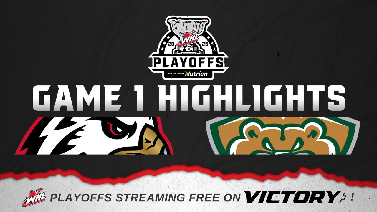 Victory+ - Portland Winterhawks at Everett Silvertips – Game 1 || 2025 WHL Playofffs Highlights