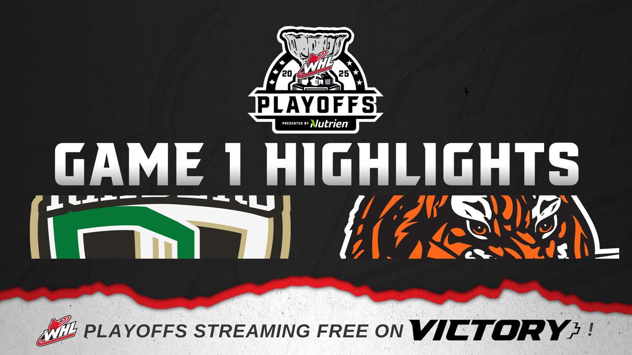 Victory+ - Prince Albert Raiders at Medicine Hat Tigers – Game 1 || 2025 WHL Playofffs Highlights
