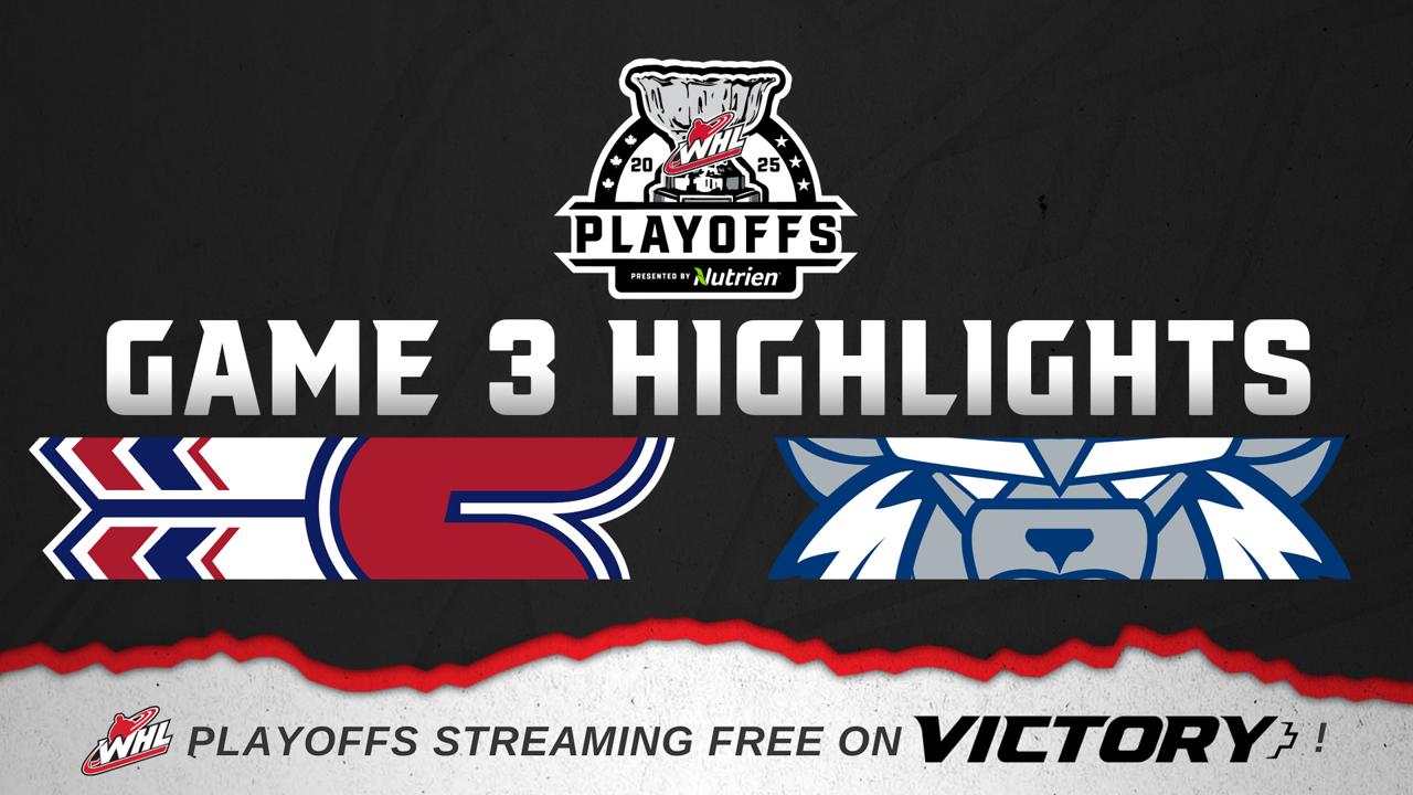 Victory+ - Spokane Chiefs at Victoria Royals – Game 3 || 2025 WHL Playoffs Highlights