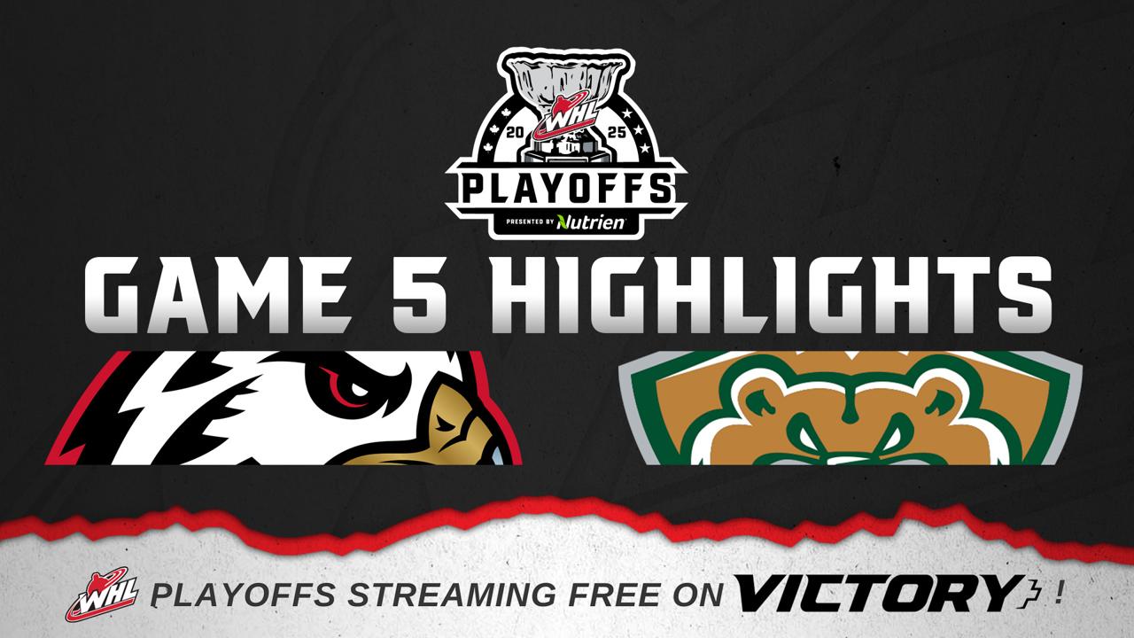 Victory+ - Portland Winterhawks at Everett Silvertips – Game 5 || 2025 WHL Playoffs Highlights
