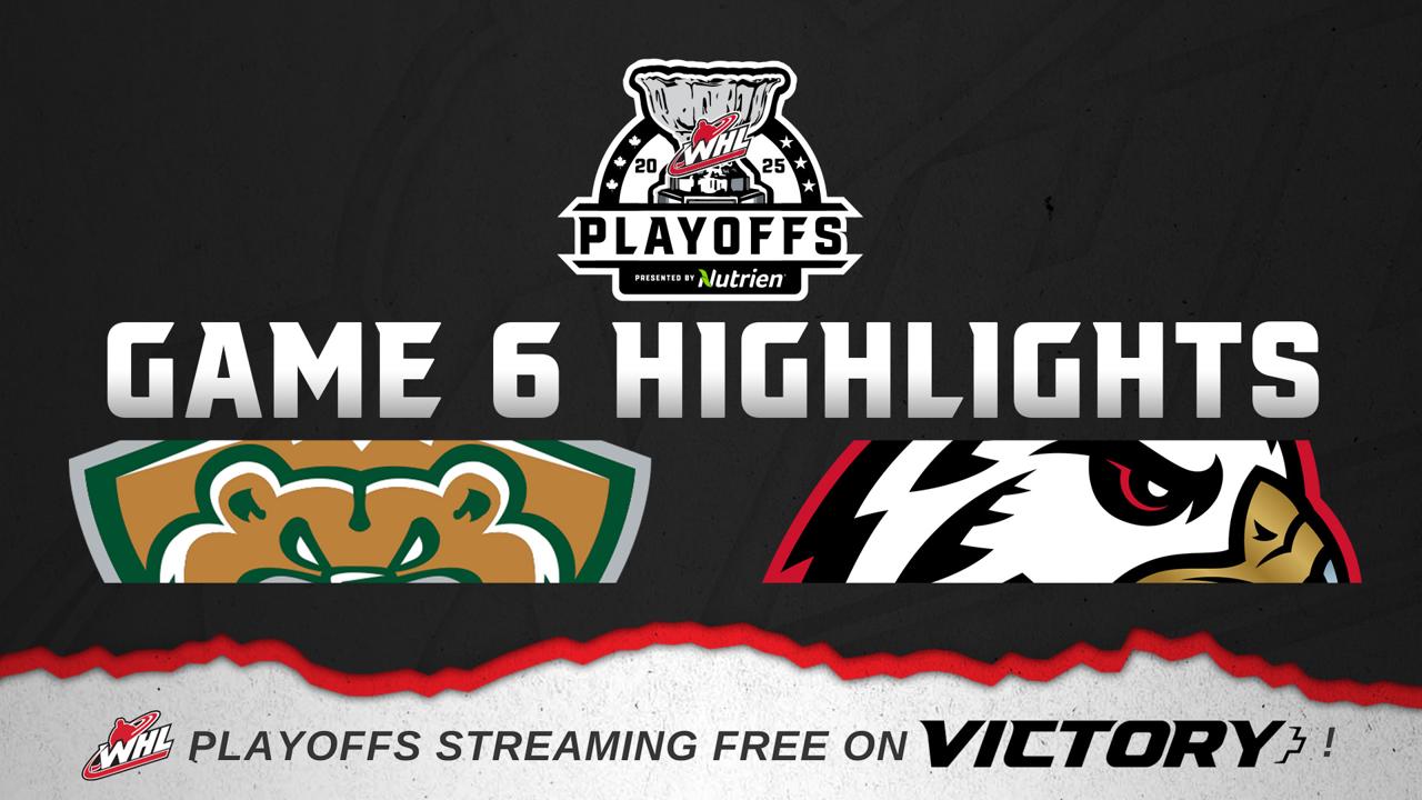 Victory+ - Everett Silvertips at Portland Winterhawks – Game 6 || 2025 WHL Playoffs Highlights