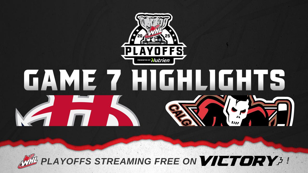 Victory+ - Lethbridge Hurricanes at Calgary Hitmen – Game 7 || 2025 WHL Playoffs Highlights