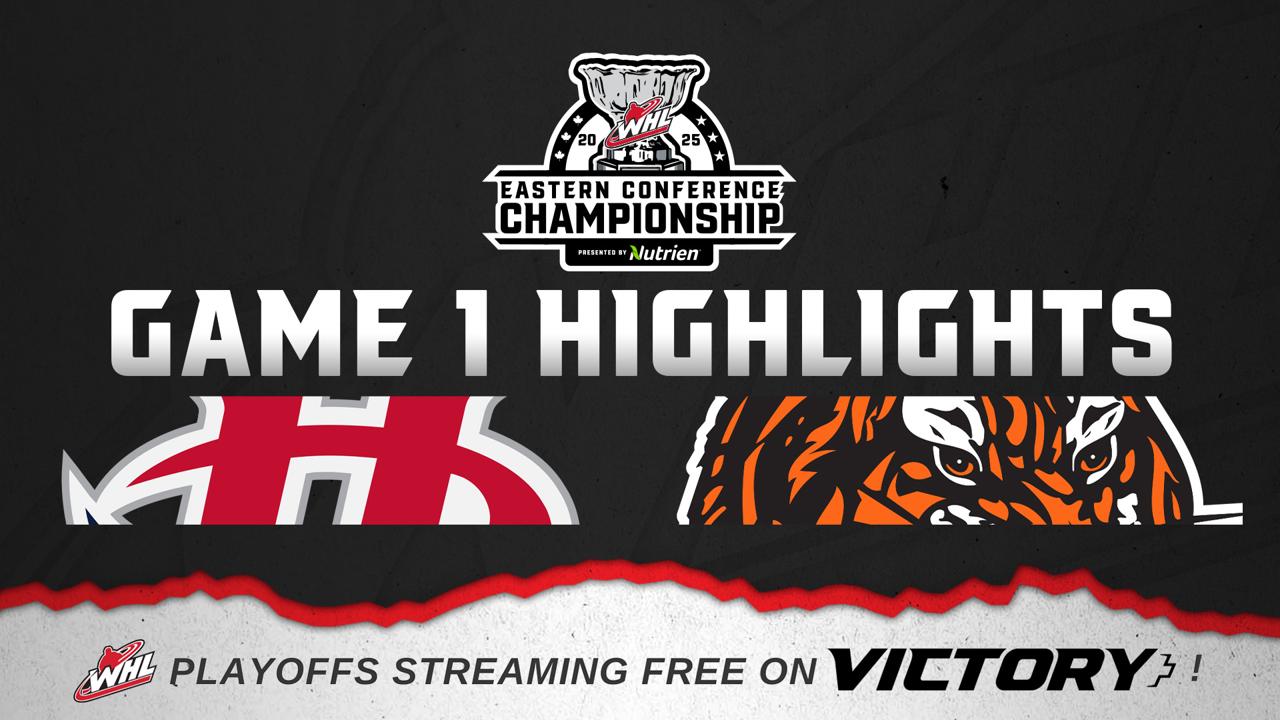 Victory+ - Lethbridge Hurricanes at Medicine Hat – Game 1 | 2025 WHL Playoffs Highlights