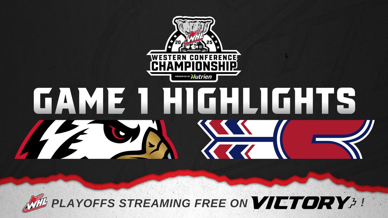 Victory+ - Portland Winterhawks at Spokane Chiefs – Game 1 || 2025 WHL Playoffs Highlights
