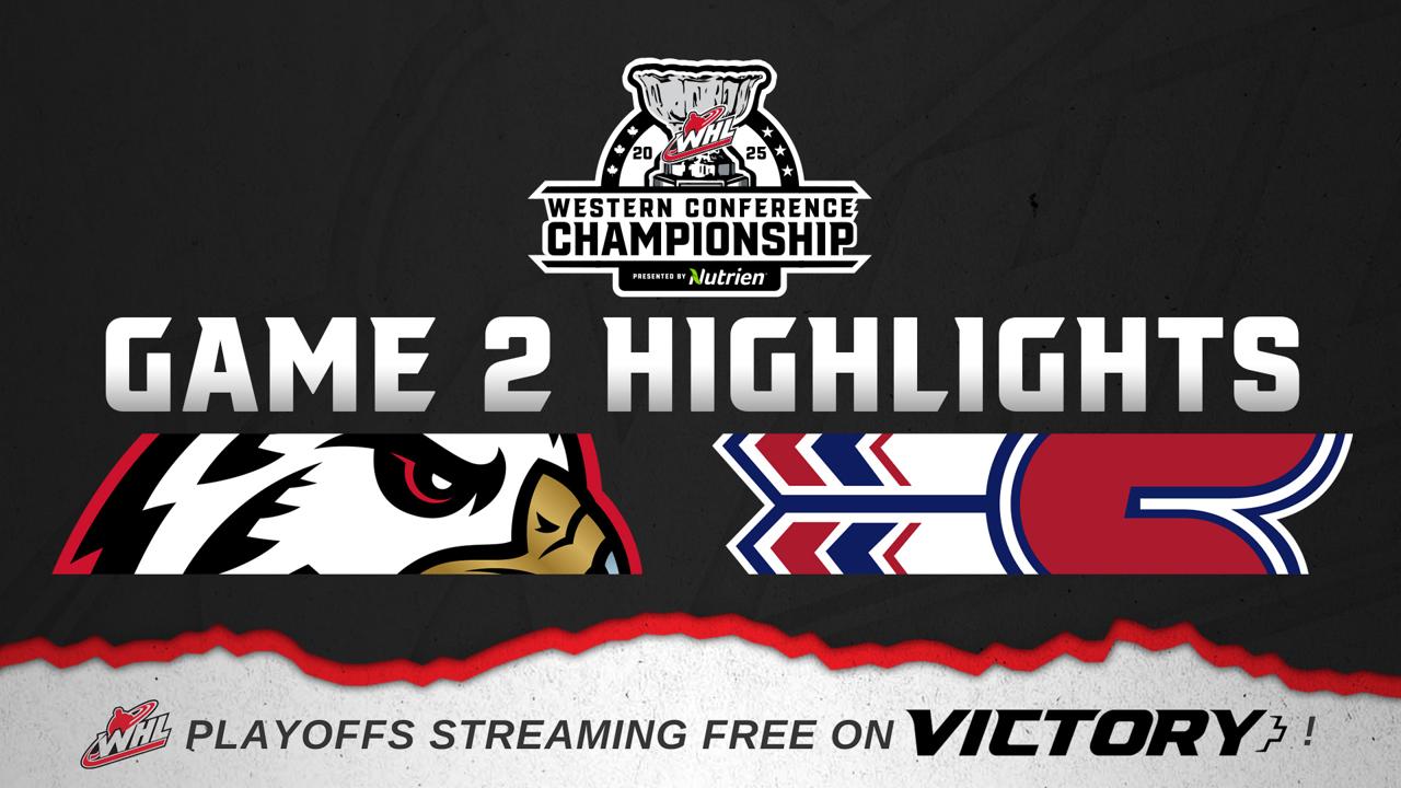 Victory+ - Portland Winterhawks at Spokane Chiefs – Game 2 || 2025 WHL Playoffs Highlights