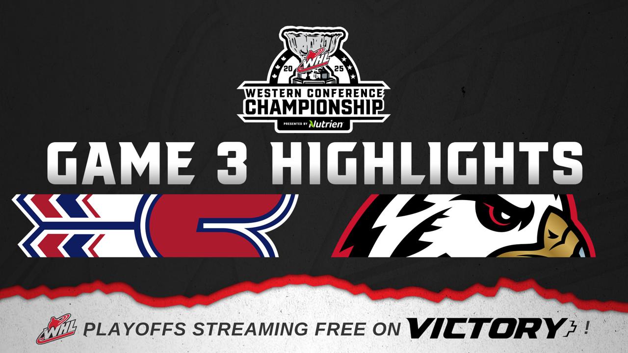 Victory+ - Spokane Chiefs at Portland Winterhawks – Game 3 || 2025 WHL Playoffs Highlights